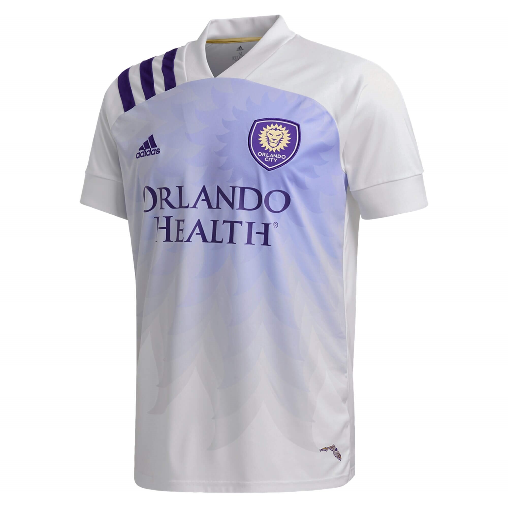 Tailandia Camiseta Orlando City Replica Segunda Ropa 2020/21 Blanco